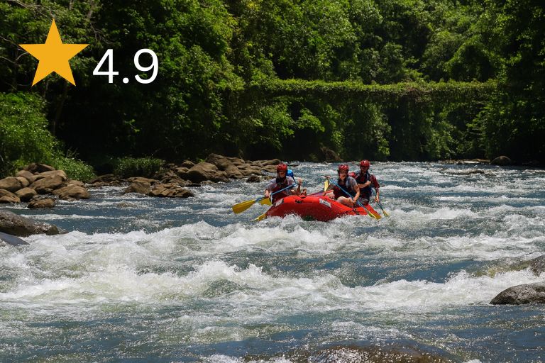Photo from Arenal volcano rafting tour. Costa Rica.